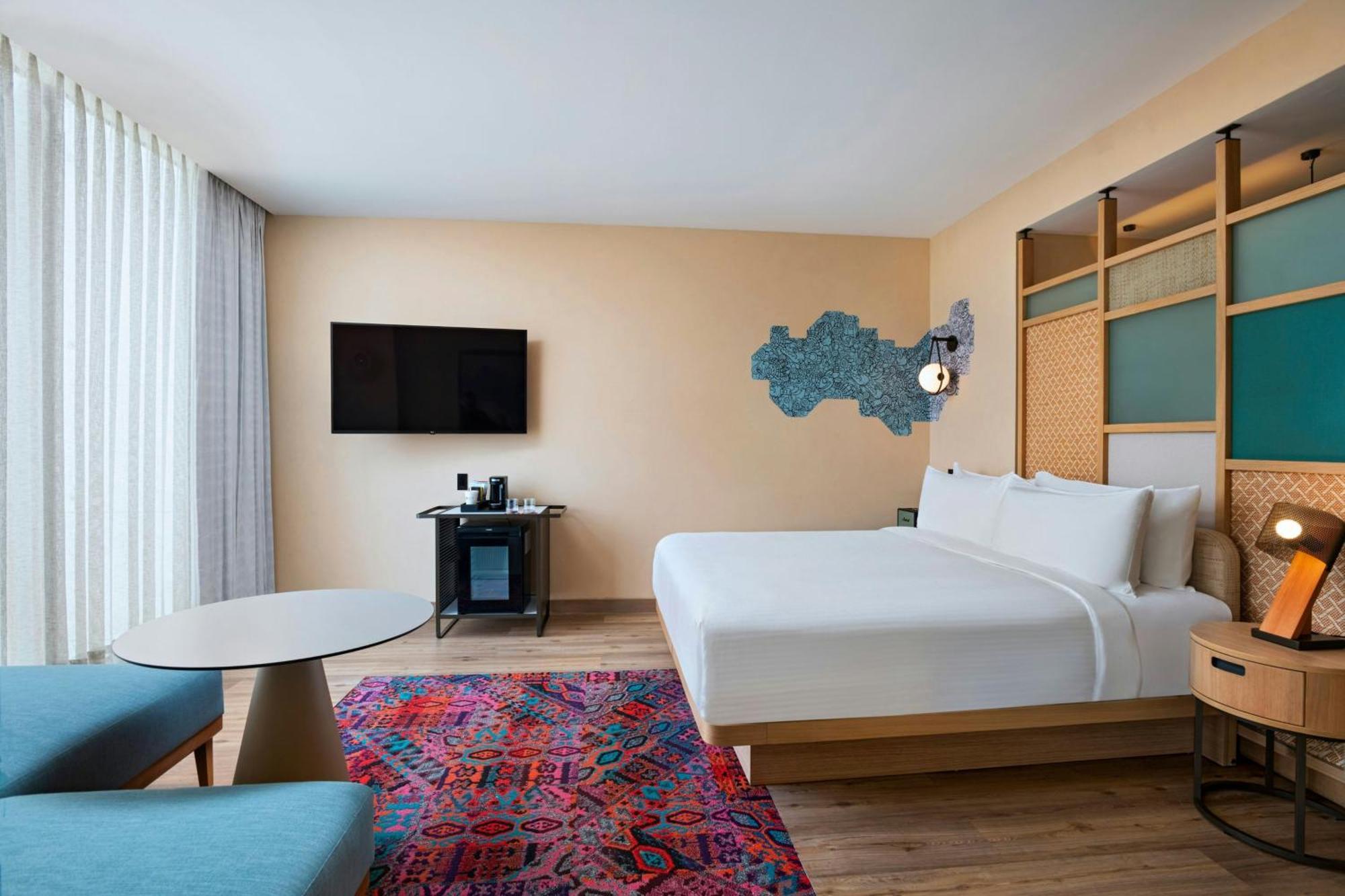 Aloft Playa Del Carmen Hotel Luaran gambar A room at the hotel