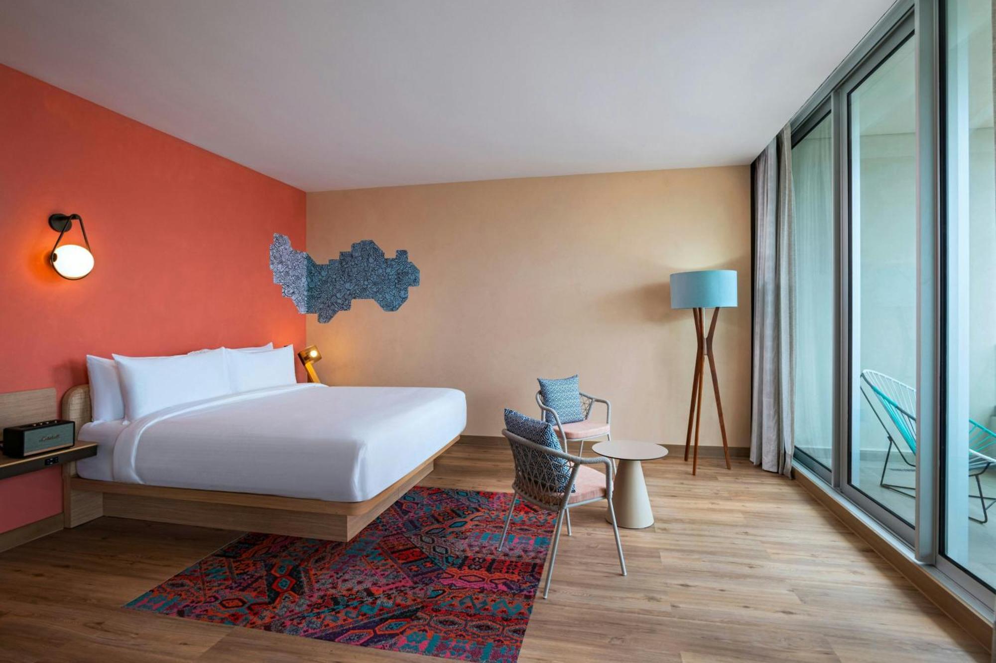Aloft Playa Del Carmen Hotel Luaran gambar A room at the hotel