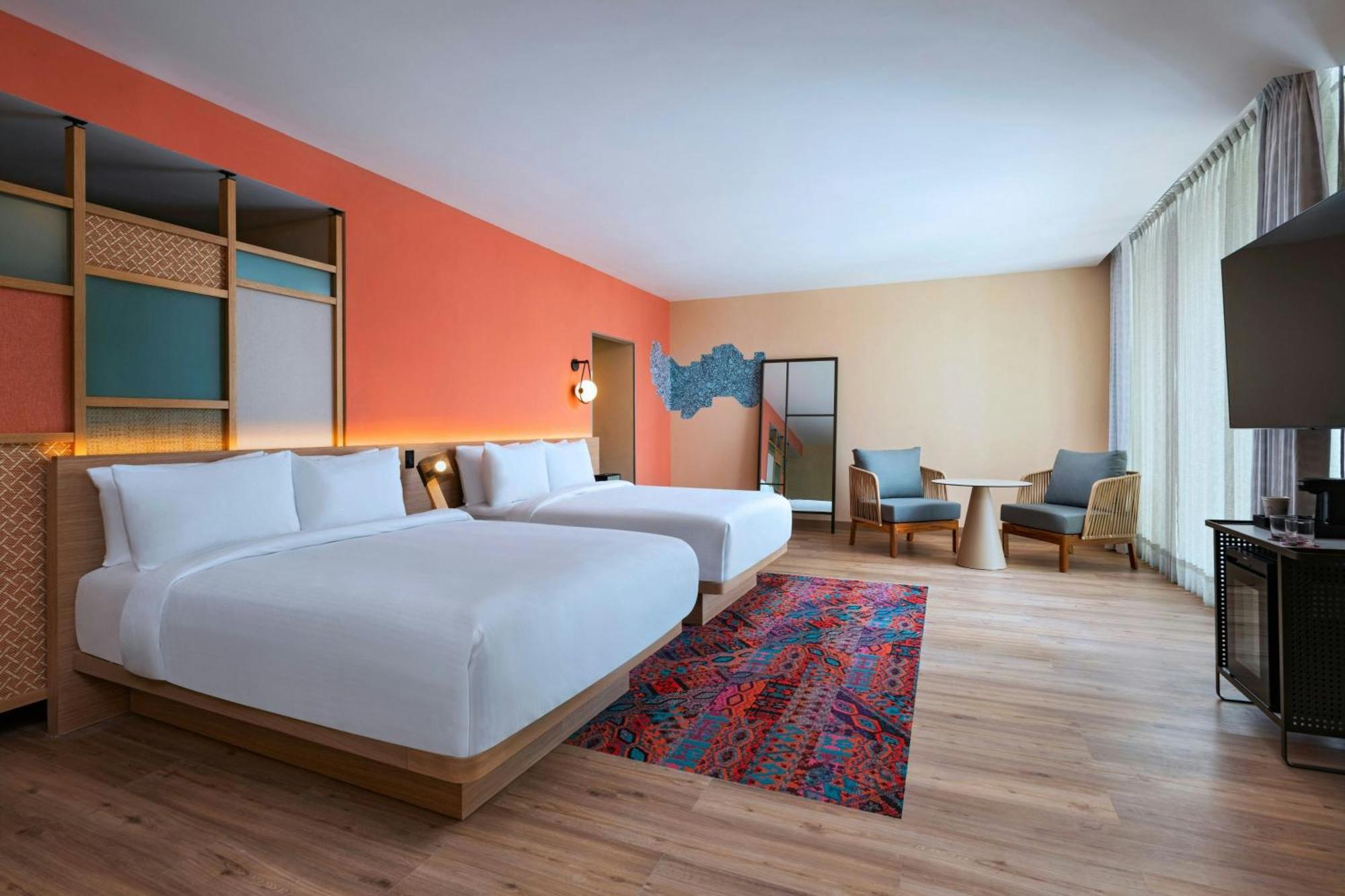 Aloft Playa Del Carmen Hotel Luaran gambar A room at the hotel