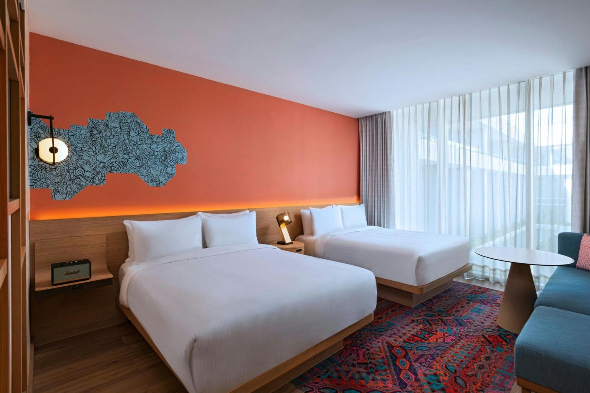Aloft Playa Del Carmen Hotel Luaran gambar A room at the hotel