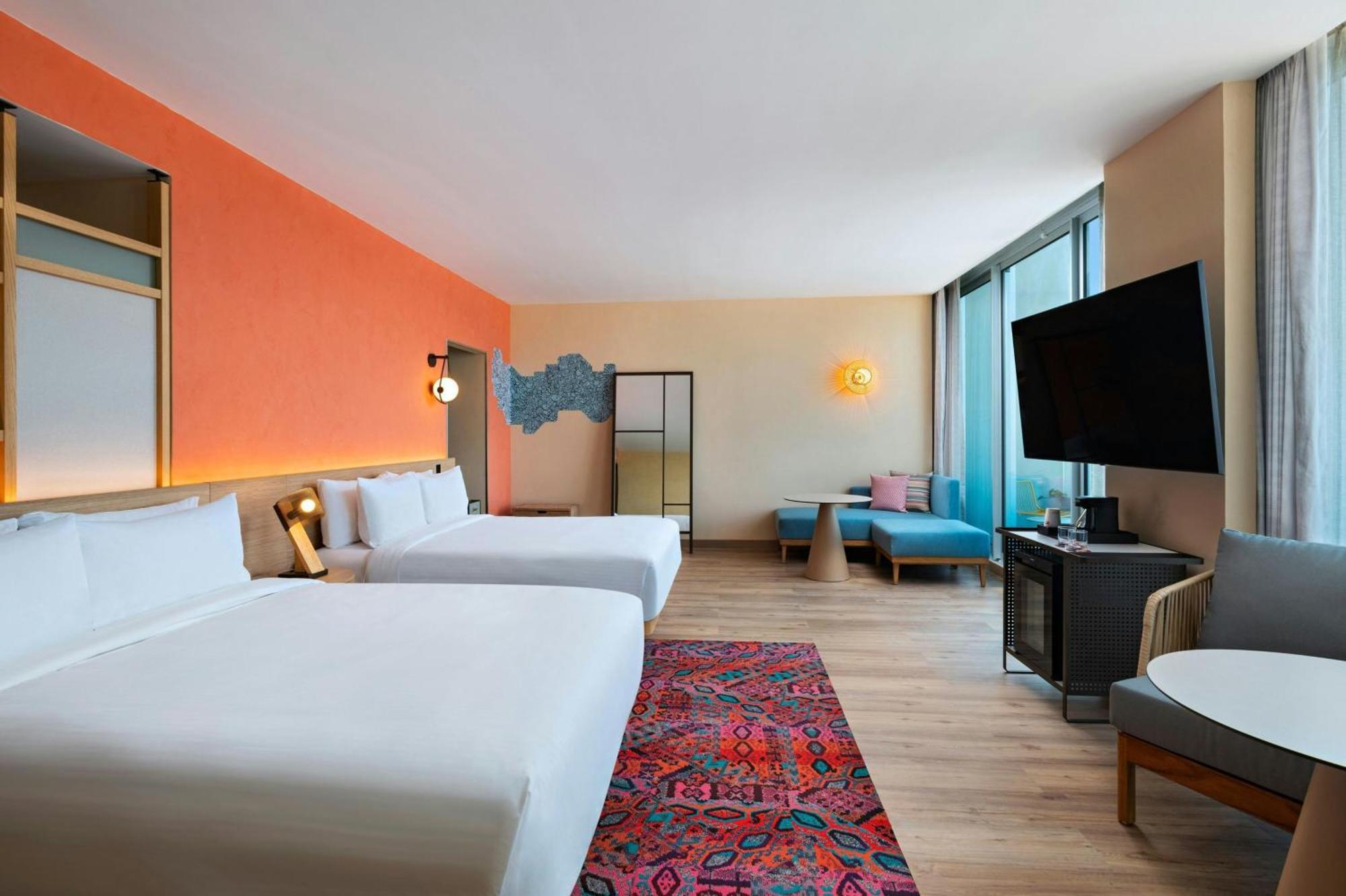 Aloft Playa Del Carmen Hotel Luaran gambar A room at the hotel